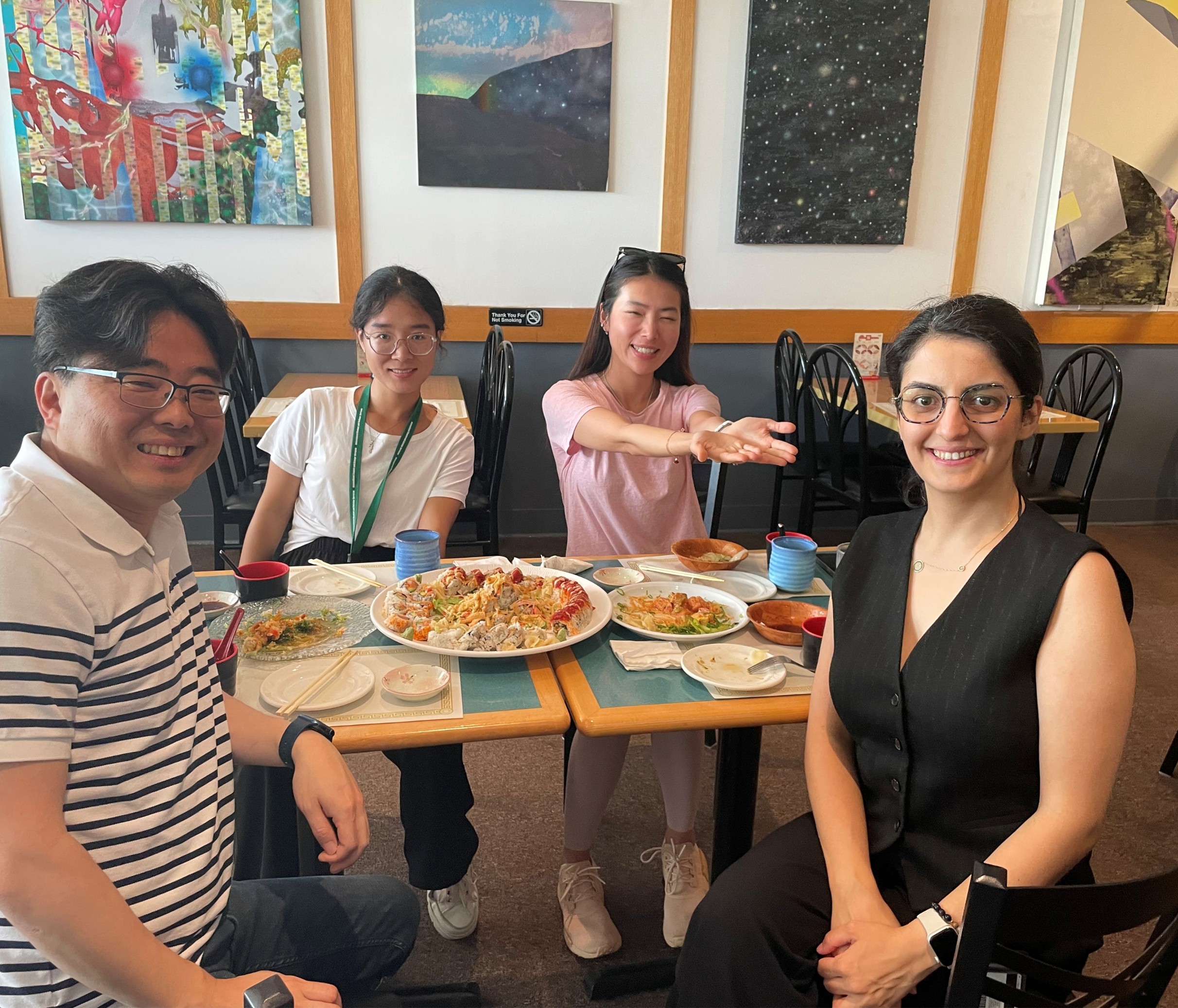 Farewell party for Zahra